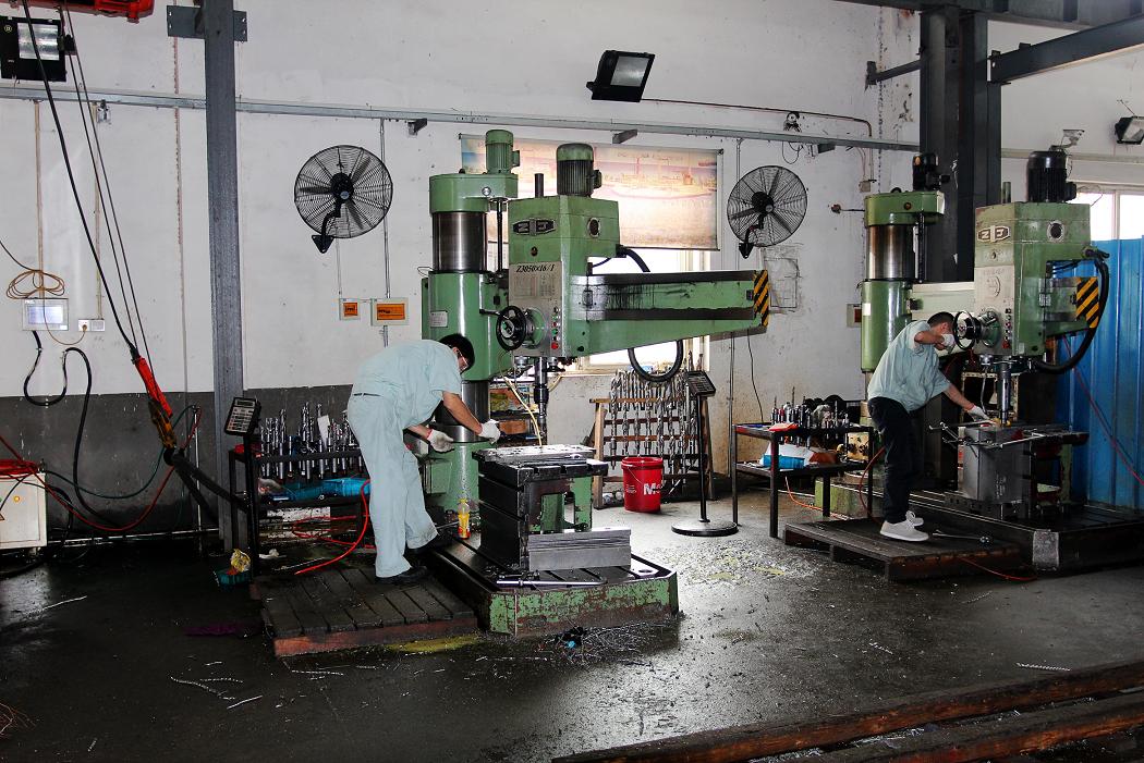 Drilling machine processing